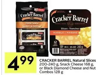 IGA Cracker barrel natural slices offer