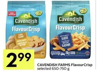 IGA Cavendish farms flavourcrisp offer