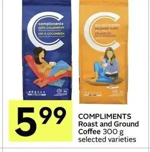 IGA Compliments roast and ground coffee offer