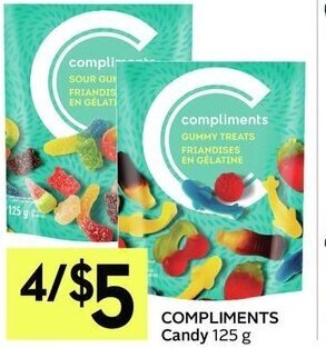 IGA Compliments candy offer