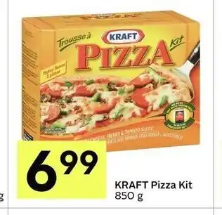 IGA Kraft pizza kit offer