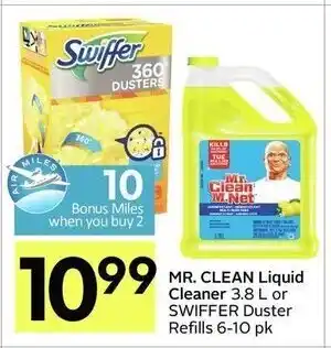 IGA Mr. clean liquid cleaner offer
