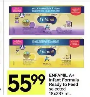 IGA Enfamil a+ infant formula ready to feed offer