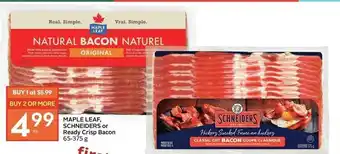 IGA Maple Leaf Schneiders offer