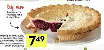 IGA Compliments 9 Pies offer