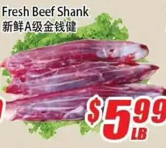 WinCo Food Mart Fresh beef shank offer