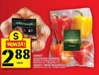 Food Basics Sweet assorted peppers offer
