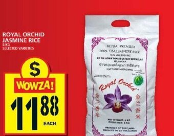 Food Basics Royal orchid jasmine rice offer