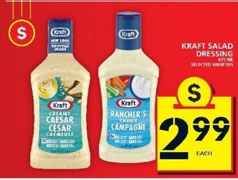 Food Basics Kraft Salad Dressing offer