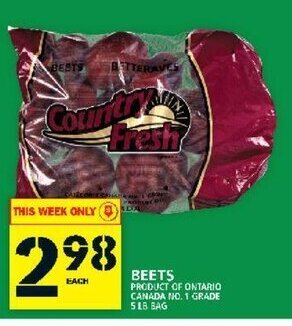Food Basics Beets offer