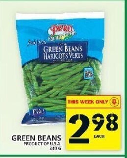 Food Basics Green Beans offer