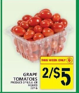 Food Basics Grape Tomatoes offer