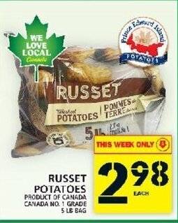 Food Basics Russet Potatoes offer