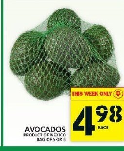 Food Basics Avocados offer