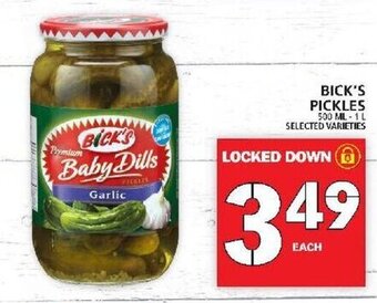 Food Basics Bick's Pickles offer
