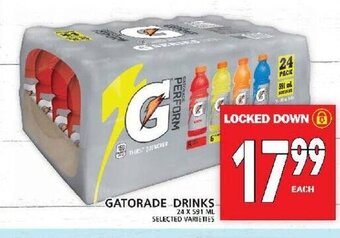 Food Basics Gatorade Drinks offer