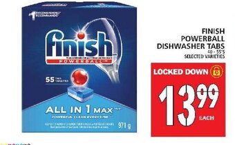 Food Basics Finish Powerball Dishwasher Tabs offer
