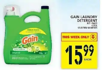 Food Basics Gain Laundry Detergent offer