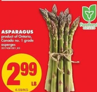 No Frills Asparagus offer