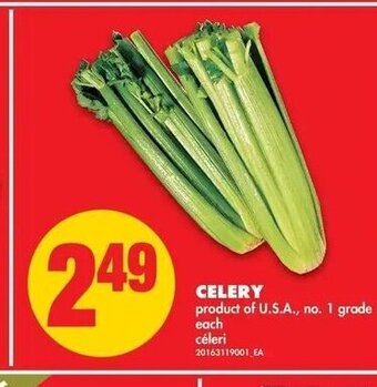 No Frills Celery offer