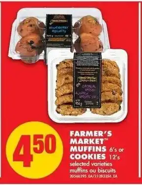 No Frills Farmer's Market Muffins Cookies offer