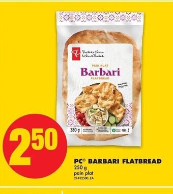 No Frills PC Barbari Flatbread offer