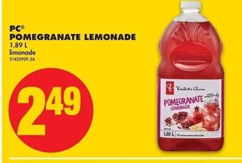 No Frills PC Pomegranate Lemonade offer