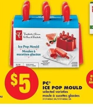 No Frills PC Ice Pop Mould offer
