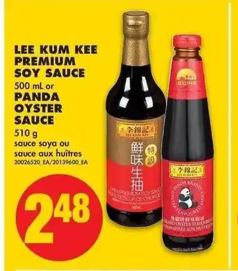 No Frills Lee Kum Kee Premium Soy Sauce Panda Oyster Sauce offer