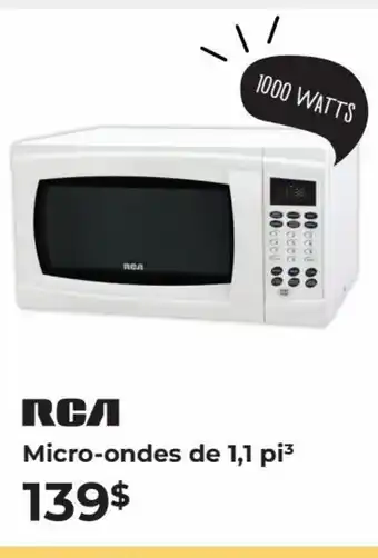 EconoMax Plus RCA Micro-ondes offer