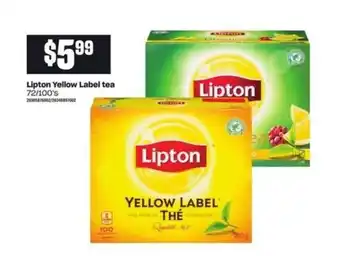 Loblaws Lipton Yellow Label tea offer