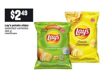 Loblaws Lay's Potato Chips offer