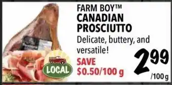 Farm Boy Canadian Proscuitto offer