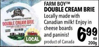 Farm Boy Double Cream Brie offer