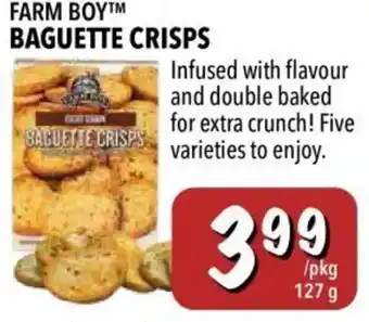 Farm Boy Baguette Crisps offer