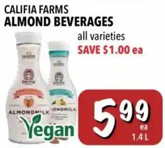 Farm Boy Almond Beverages offer