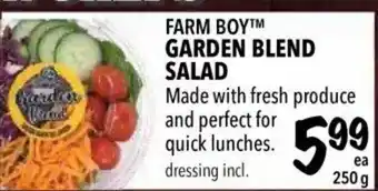 Farm Boy Garden Blend Salad offer