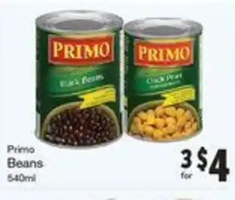 Quality Foods Beans offer