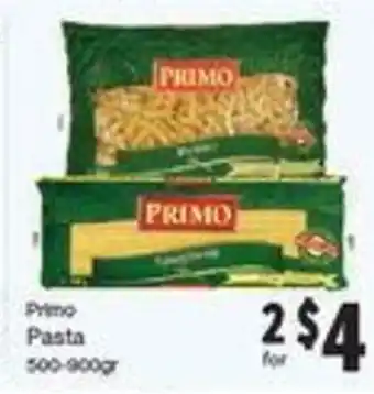 Quality Foods Primo Pasta offer