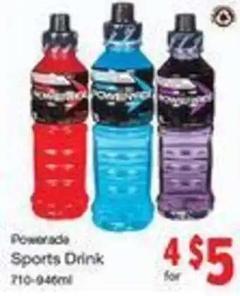 Quality Foods Sports Drink offer