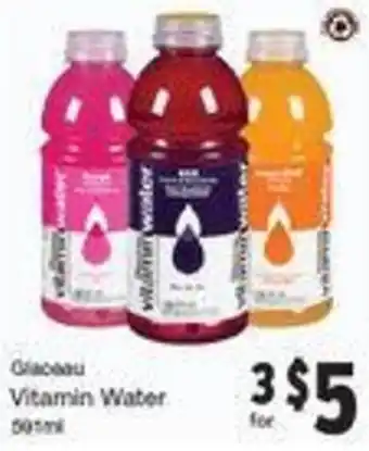 Quality Foods Vitamin Water offer