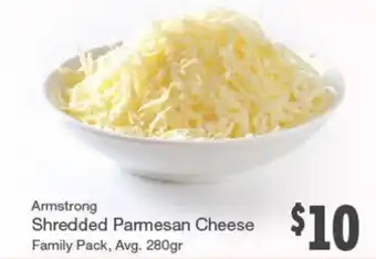 Quality Foods Shredded Parmesan Cheese offer