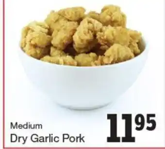 Quality Foods Dry Garlic Pork offer