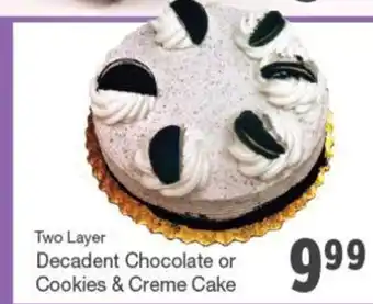 Quality Foods Decadent Chocolate offer