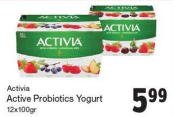 Quality Foods Active Probiotics Yogurt offer