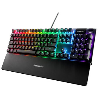 Best Buy SteelSeries Apex 5 Backlit Hybrid Mechanical Gaming Keyboard - English offer