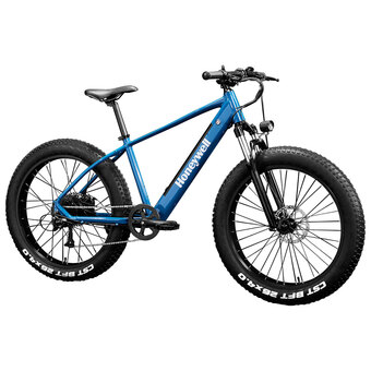 Best Buy Honeywell El Capitan X 500W Fat Tire Electric City Bike with up to 64km Battery Life - Blue - Only at Best Buy offer