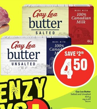 FreshCo Gay Lea Butter offer