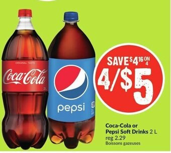 FreshCo Coca-Cola or Pepsi Soft Drinks offer