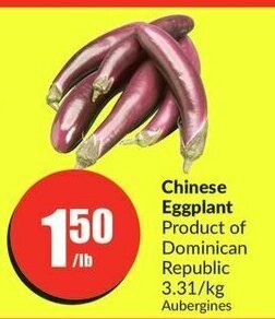 FreshCo Chinese Eggplant offer